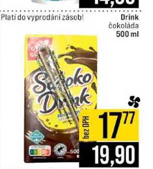 Drink čokoláda 500 ml