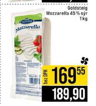 Goldsteig Mozzarella 45% sýr 1kg
