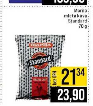 Marila mletá káva Standard 70g