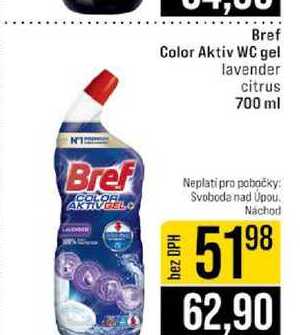 Bref Color Aktiv WC gel lavender citrus 700 ml 