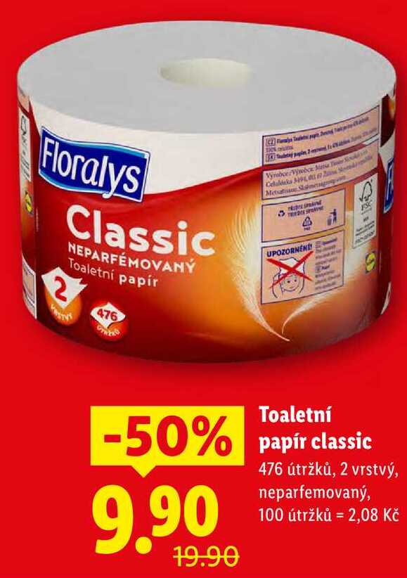 Toaletní papír classic 