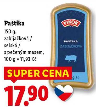 Paštika, 150 g