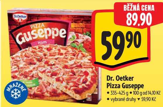 Dr. Oetker Pizza Guseppe, 335-425 g