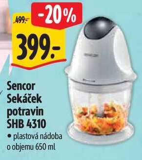 Sencor Sekáček potravin SHB 4310