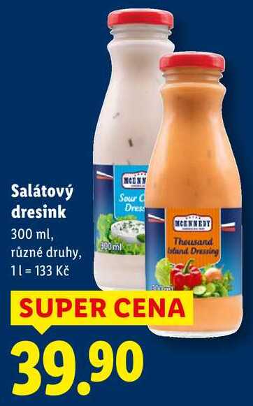 Salátový dresink, 300 ml