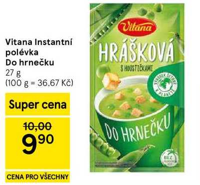 Vitana Instantní polévka Do hrnečku, 27 g