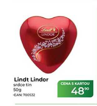 Lindt Lindor srdce tin 50 g