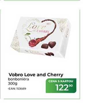 Vobro Love and Cherry bonboniéra 300g  