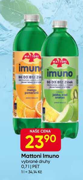 Mattoni Imuno vybrané druhy 0,7l