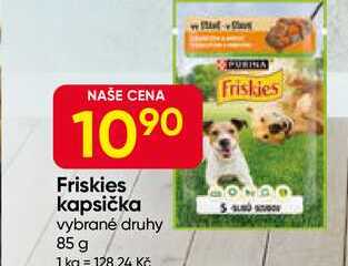 Friskies kapsička vybrané druhy 85 g