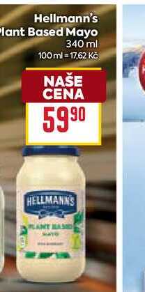 Hellmann's Plant Based Mayo 340 ml 