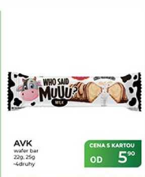 AVK wafer bar 22g, 25g