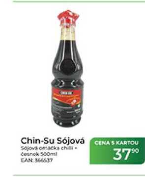 Chin-Su Sójová omáčka chilli česnok 500ml  