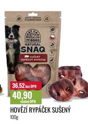 HOVĚZÍ RYPÁČEK SUŠENÝ 100g 