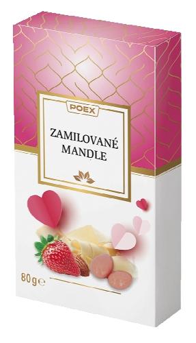 Zamilované mandle, 80 g