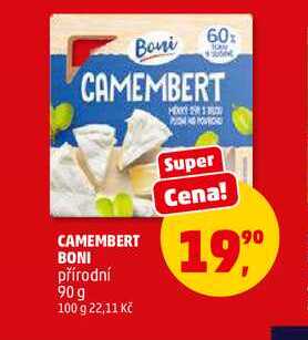 CAMEMBERT BONI, 90 g