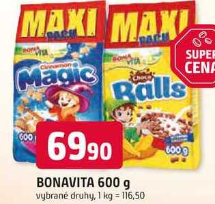 BONAVITA 600 g vybrané druhy