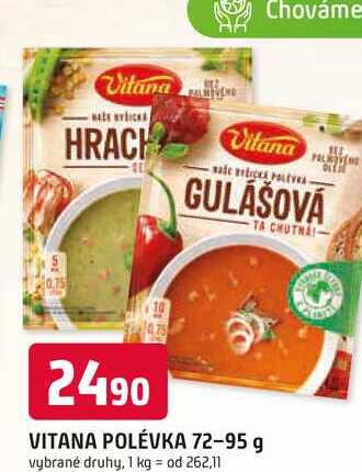 VITANA POLÉVKA 72-95 g
