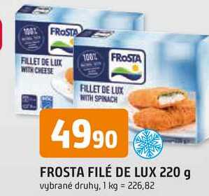 FROSTA FILÉ DE LUX 220 g 