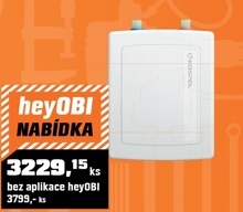 OHŘÍVAČ PRŮTOKOVÝ TLAKOVÝ ELEKTRICKÝ EP02-3, 3500 W