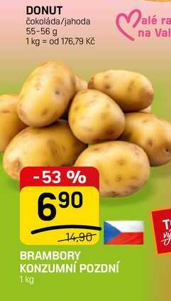 BRAMBORY KONZUMNÍ POZDNÍ 1 kg 