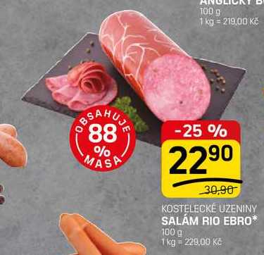 SALÁM RIO EBRO 100 g