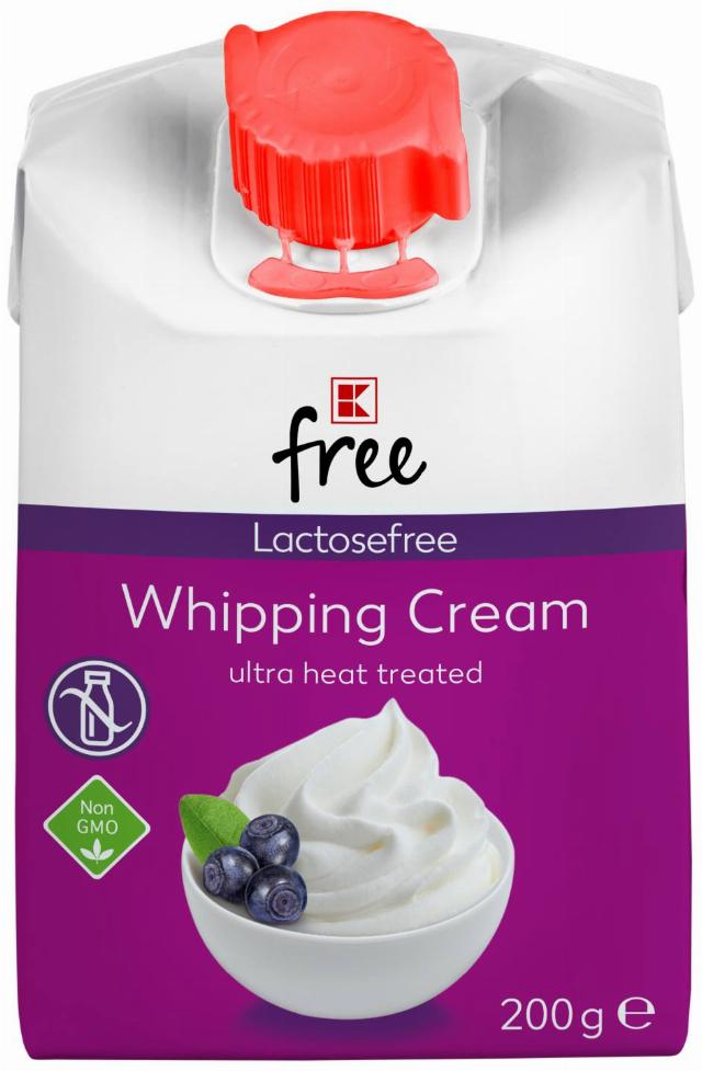 K-Free Trvanlivá smetana s nízkým obsahem laktózy