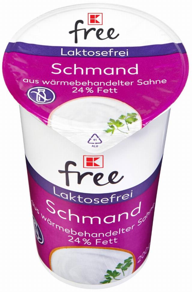 K-free Kysaná smetana tuk 24 %