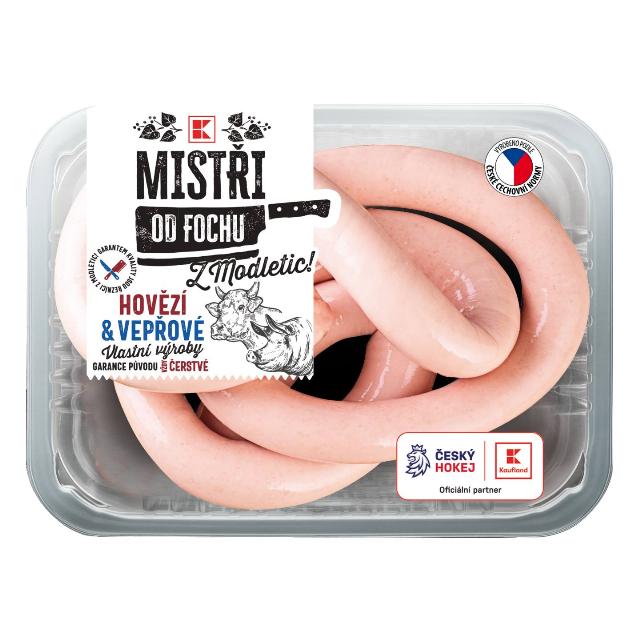 K-Mistři od fochu Vinná klobása dle receptury z roku 1955