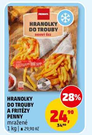 HRANOLKY DO TROUBY A FRITÉZY PENNY, 1 kg