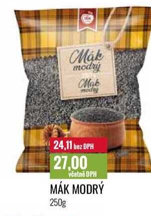 MÁK MODRÝ 250g 