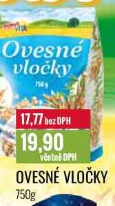 OVESNÉ VLOČKY 750g 