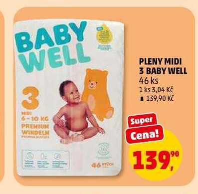 PLENY MIDI 3 BABY WELL, 46 ks 