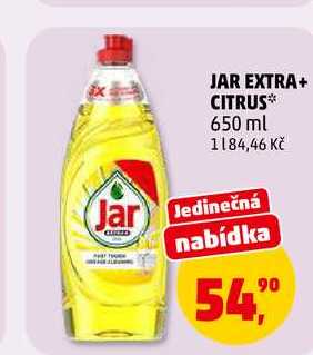JAR EXTRA+ CITRUS, 650 ml 