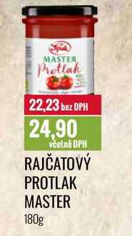 RAJČATOVÝ PROTLAK MASTER 180g 