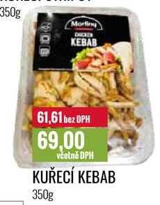 KUŘECÍ KEBAB 350g 