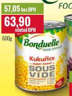 Bonduelle Kukuřice SOUS VIDE 600g