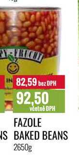 FAZOLE BAKED BEANS 2650g 