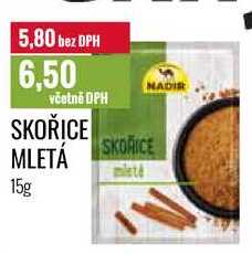 SKOŘICE MLETÁ 15g