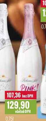 Bohemia Sekt Pink Ice 0,75l