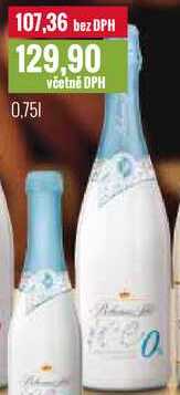 Bohemia Sekt Ice nealkoholický 0,75l