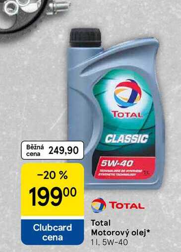 Total Motorový olej, 1 l, 5W-40 