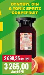 DYNYBYL GIN & TONIC SPRITZ GRAPEFRUIT 20l