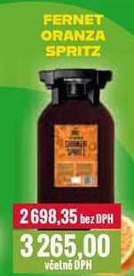 FERNET ORANZA SPRITZ 20l