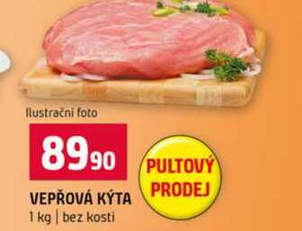 VEPŘOVÁ KÝTA 1 kg bez kosti 
