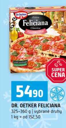 DR. OETKER FELICIANA 325-360 g vybrané druhy 