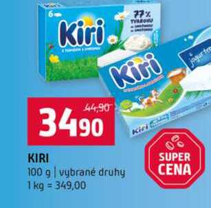 KIRI 100 g vybrané druhy 