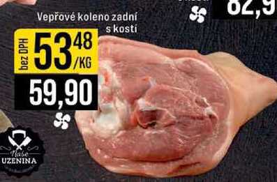 Vepřové koleno zadní s kosti 1kg