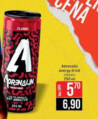 Adrenalin energy drink classic 250 ml 