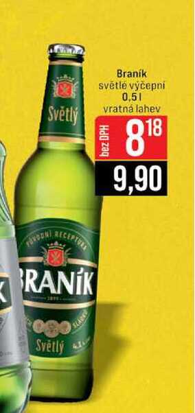 Braník světlé výčepní 0,5l